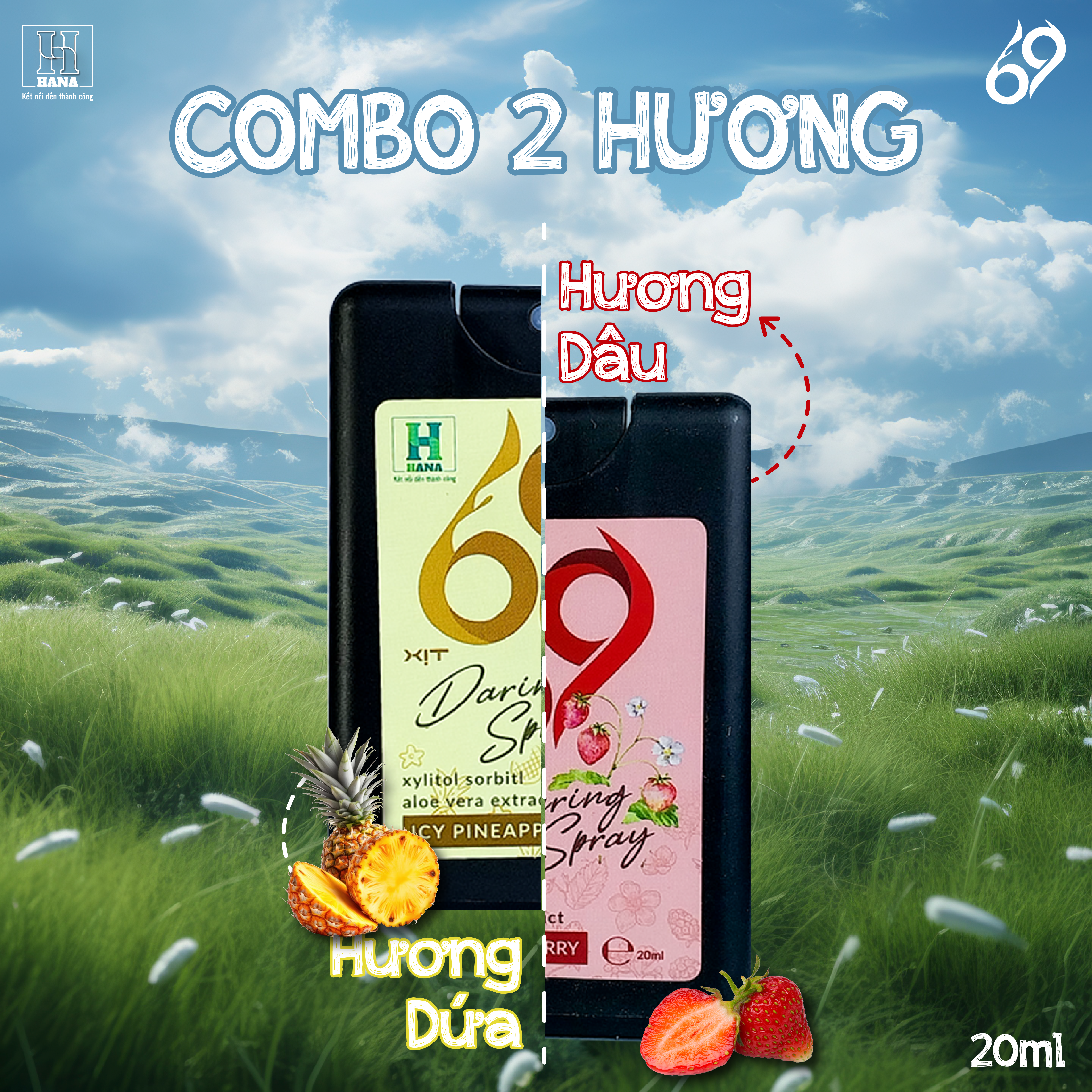 Comboo Dứa Dâu